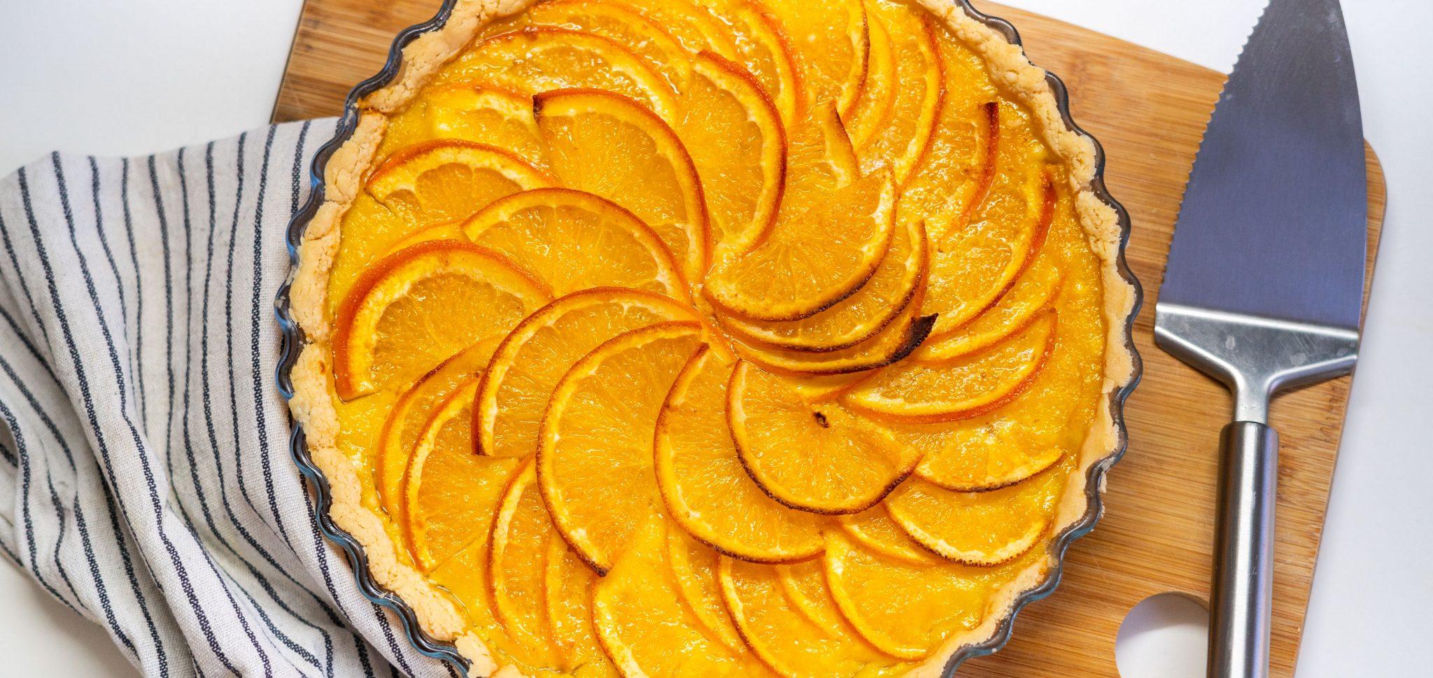 Tarte à l'orange d'Auguste