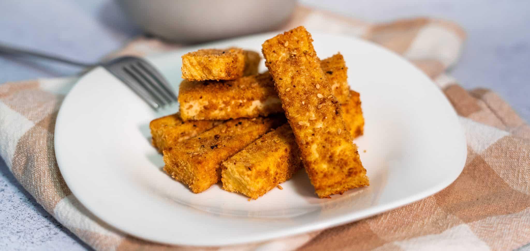 Bâtonnets de tofu panés