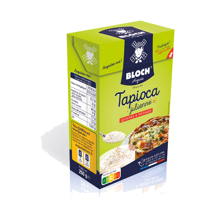 Tapioca julienne
