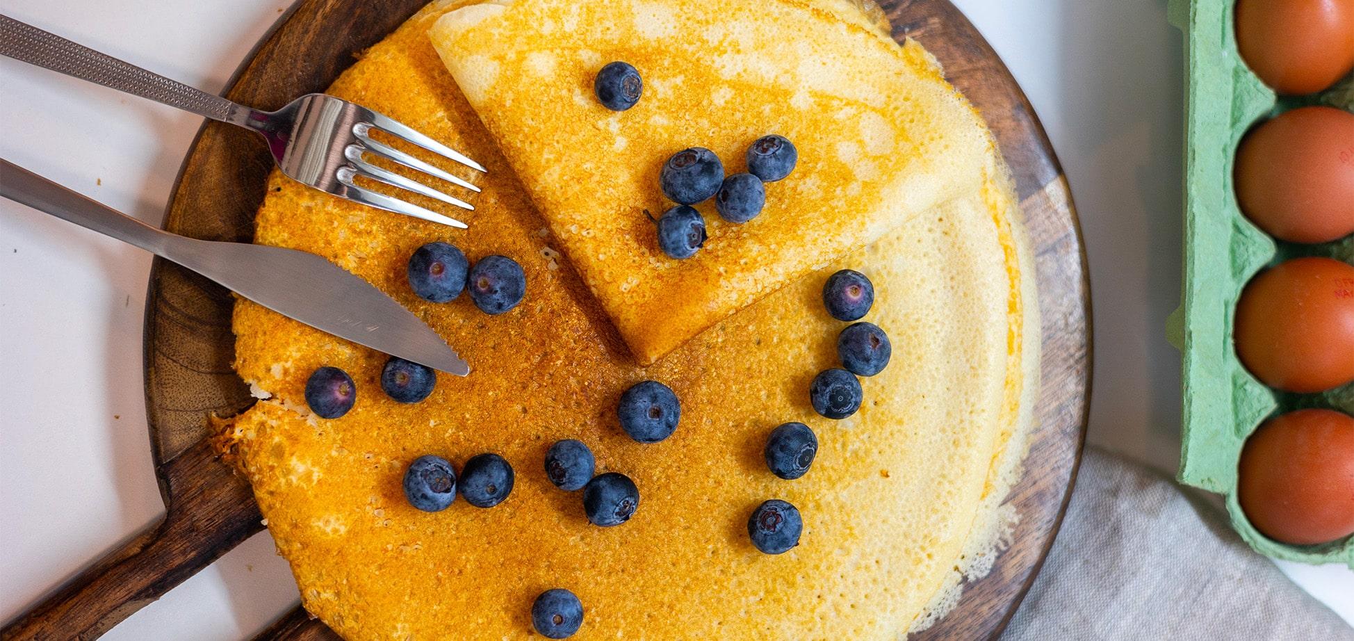 Crêpes sans Gluten