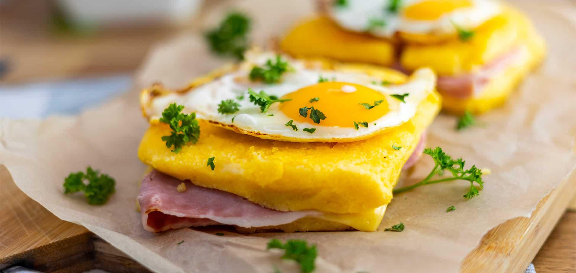 Croque-Madame de Polenta