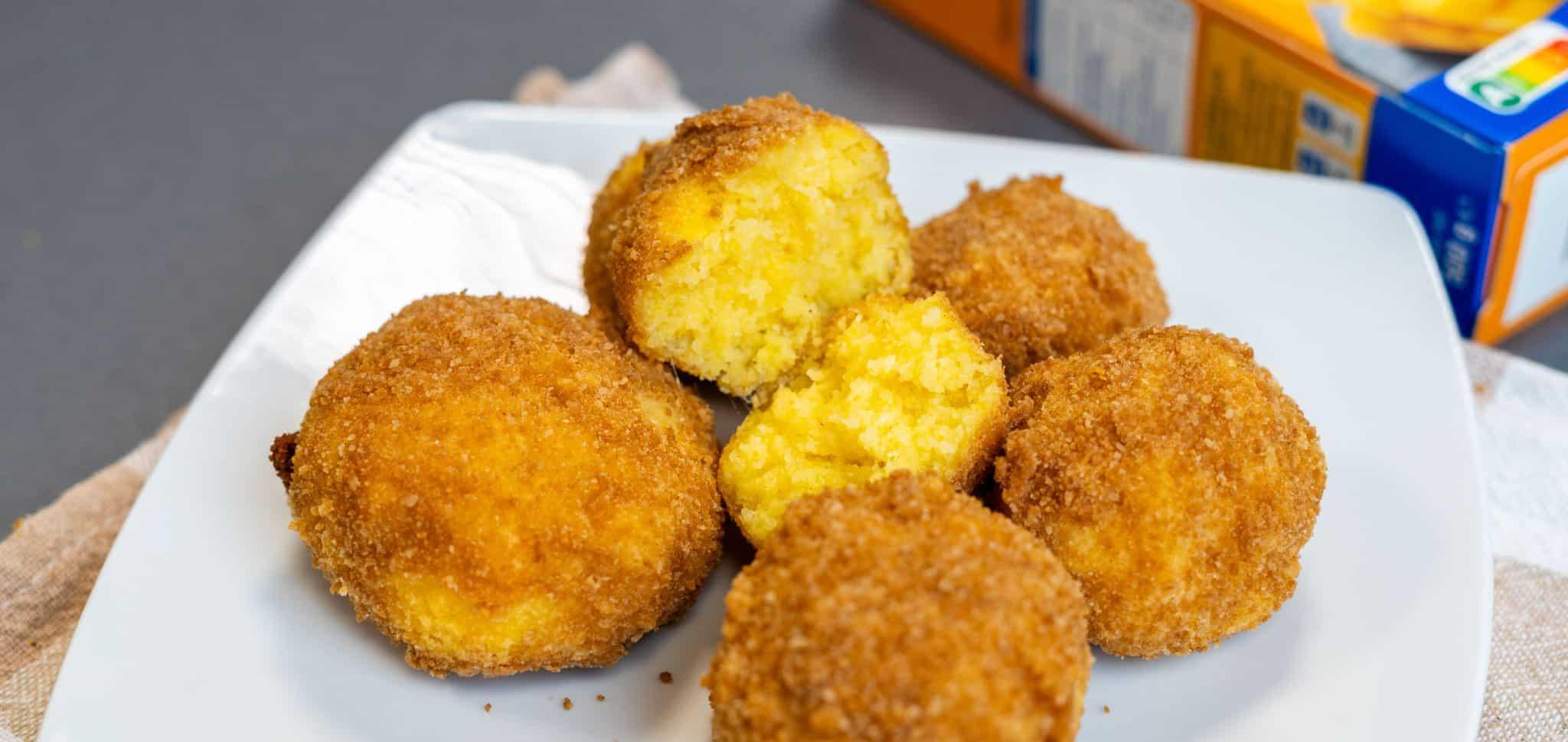Croquettes de polenta au fromage