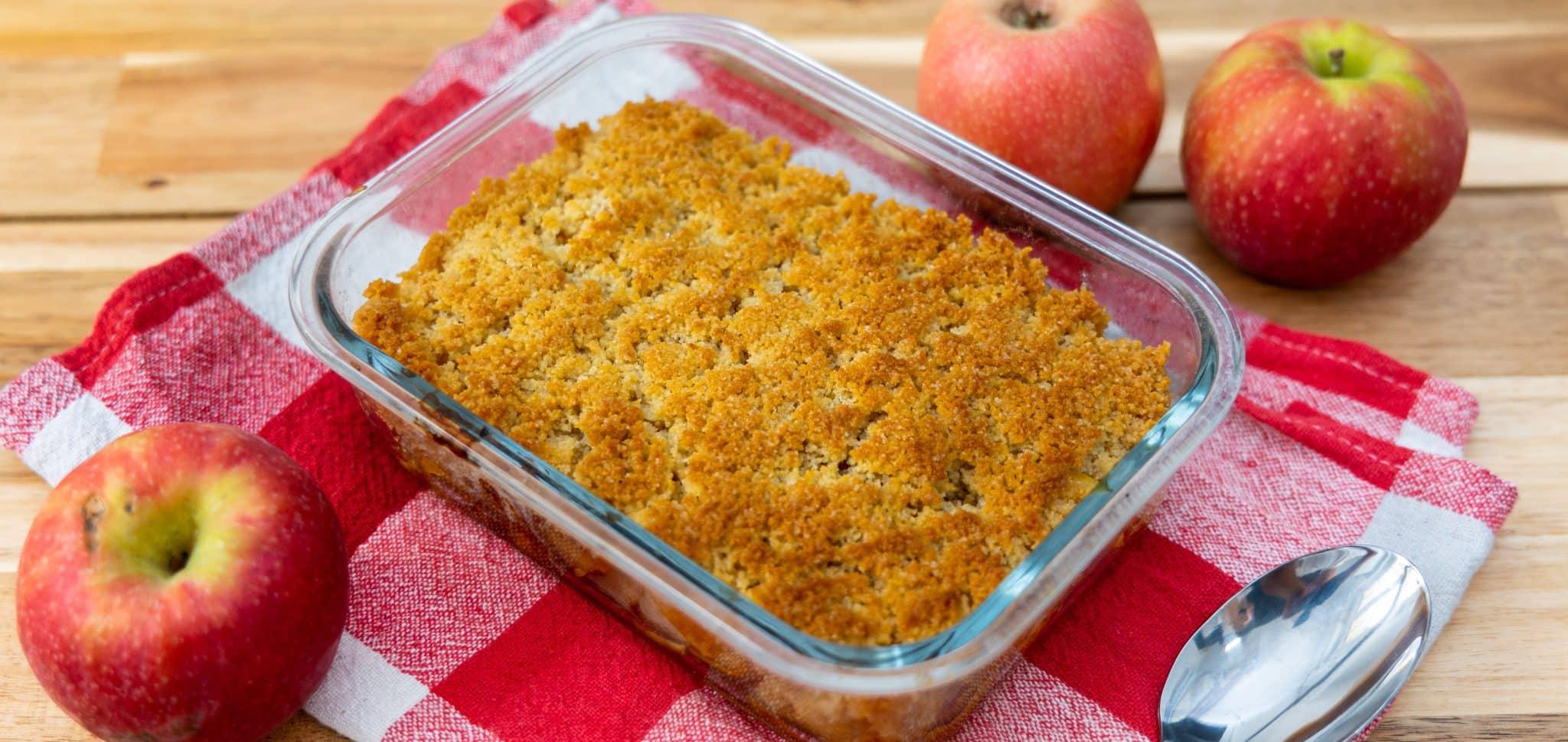 Crumble aux pommes