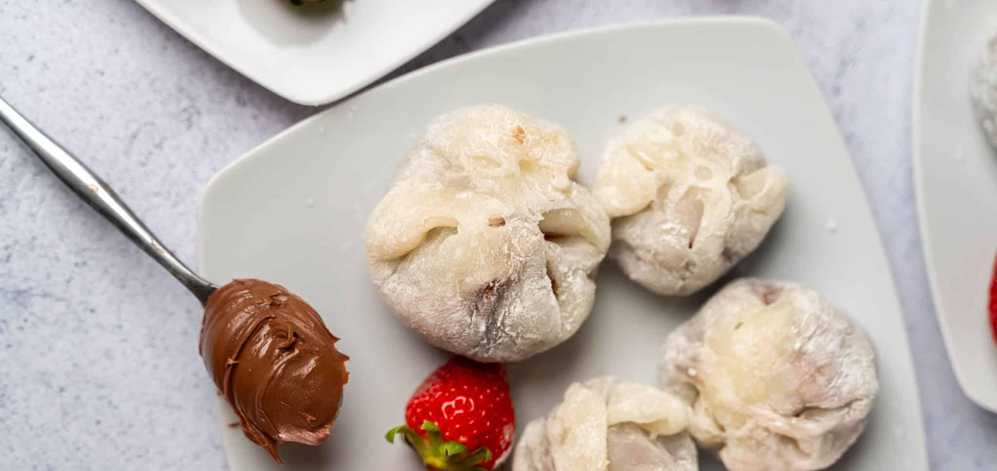 Les mochis à la fraise d'Auguste