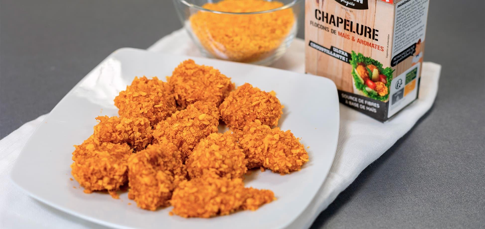 Nuggets de poulet maison