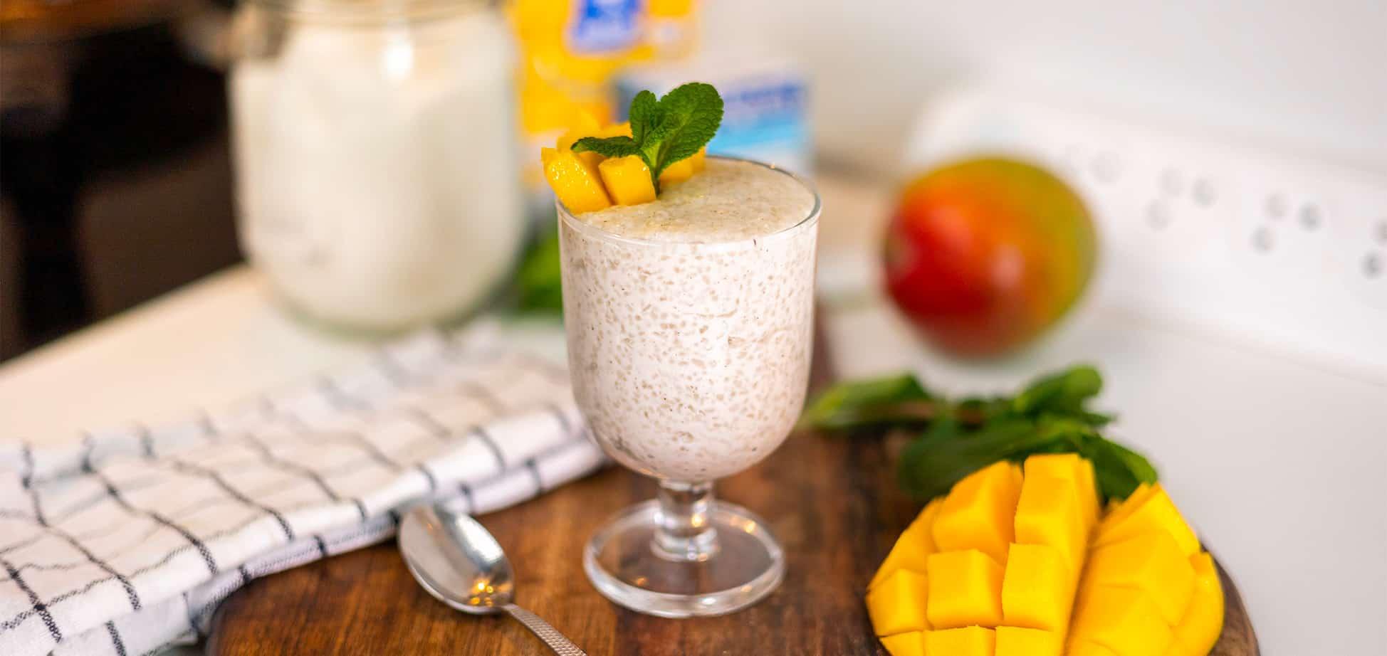 Pudding de tapioca au lait de coco d'Auguste