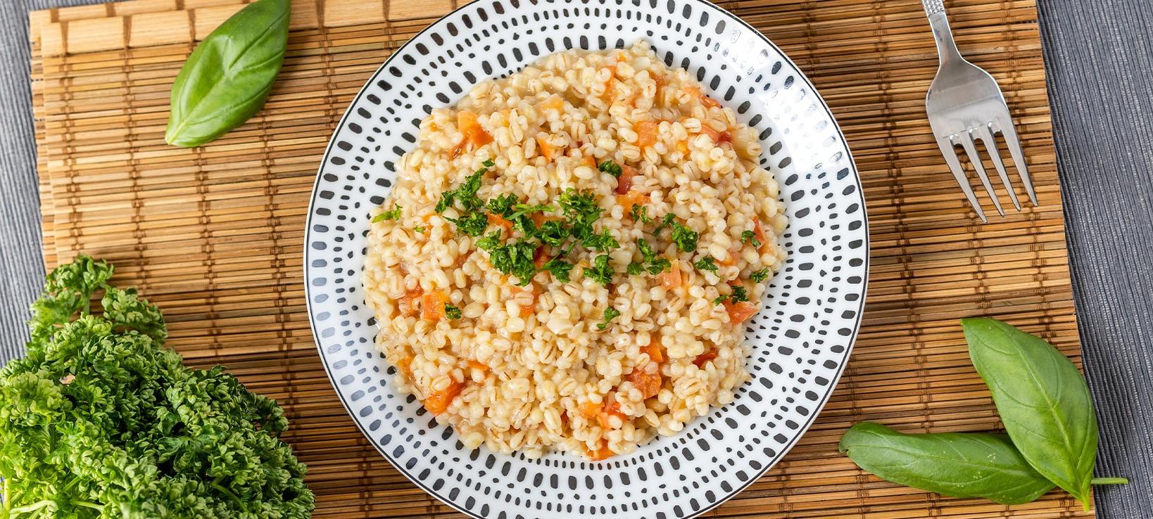 Risotto d'Orge perlé au Comté